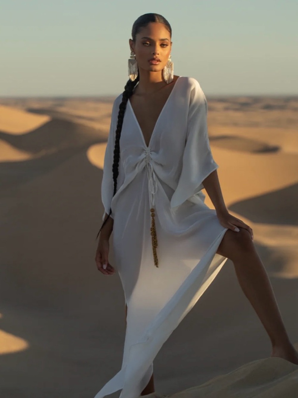 White kaftan